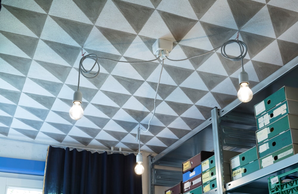 Unser Haus – Bemalte Decke