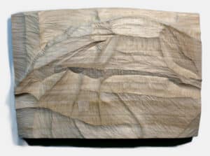 BERG 2 – Lindenholz, 25x36x5cm, 2023